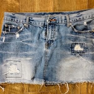 Jean skirt